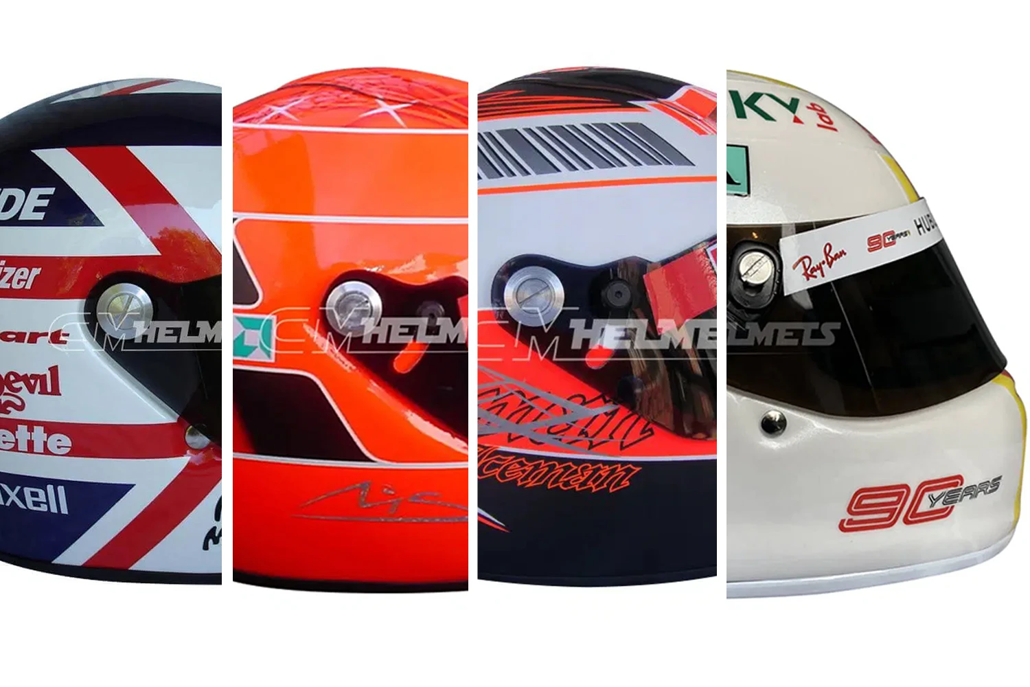 Concours : Remportez la réplique du casque de votre pilote favori 1:1