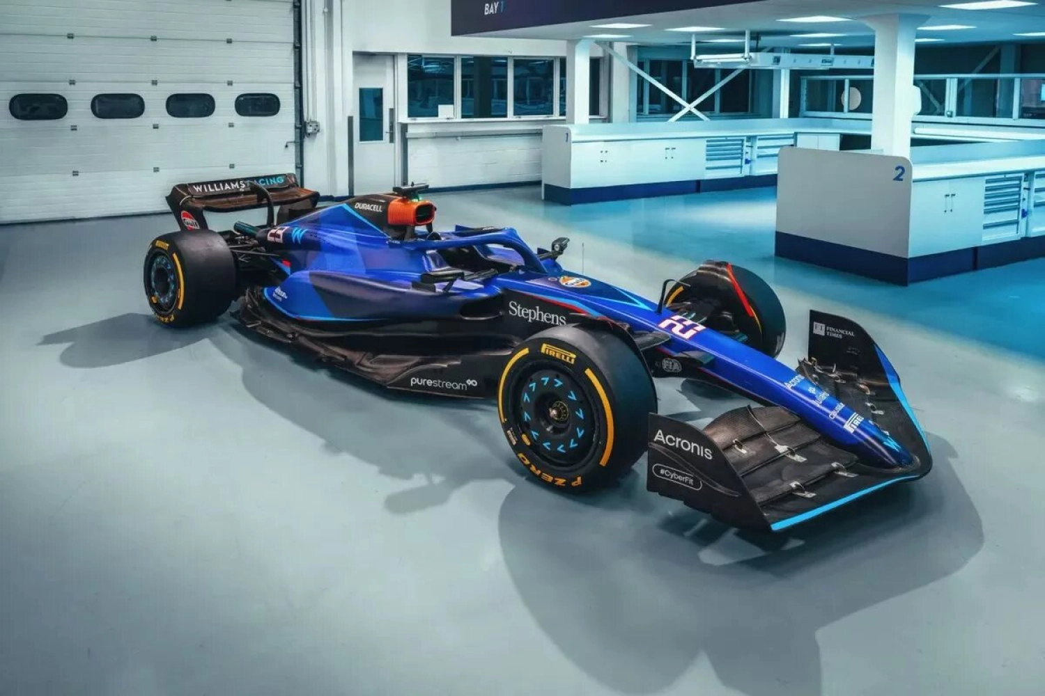 Williams dévoile la FW45