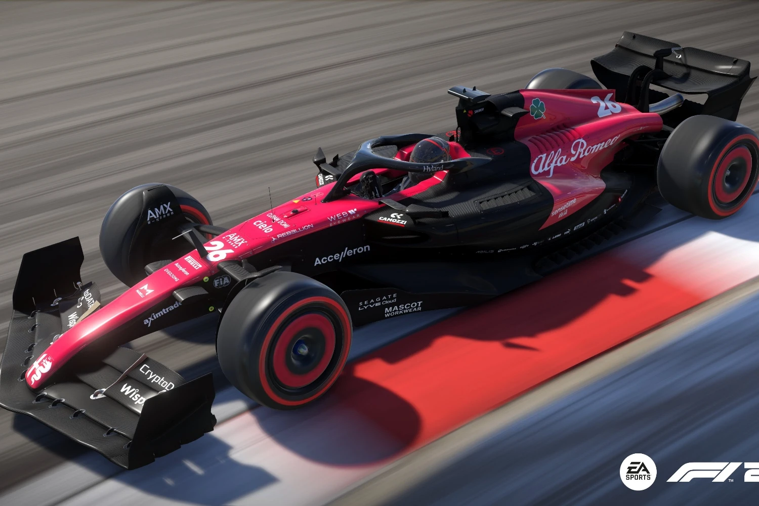 L&rsquo;Alfa Romeo 2023 déjà présente dans F1 22