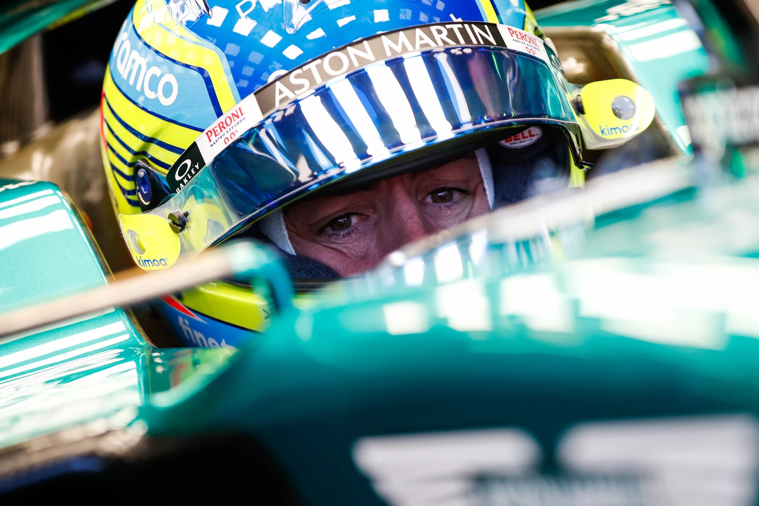 Fernando Alonso et Lewis Hamilton en piste à Jerez pour des tests Pirelli