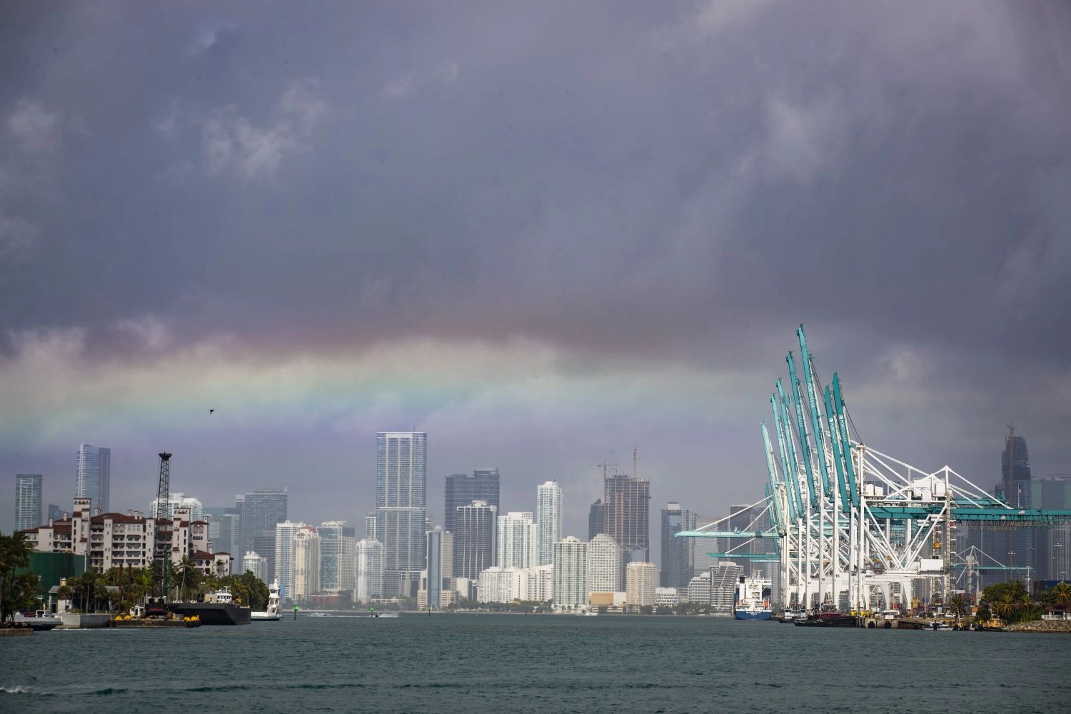 Le circuit du Grand Prix de Miami inondé