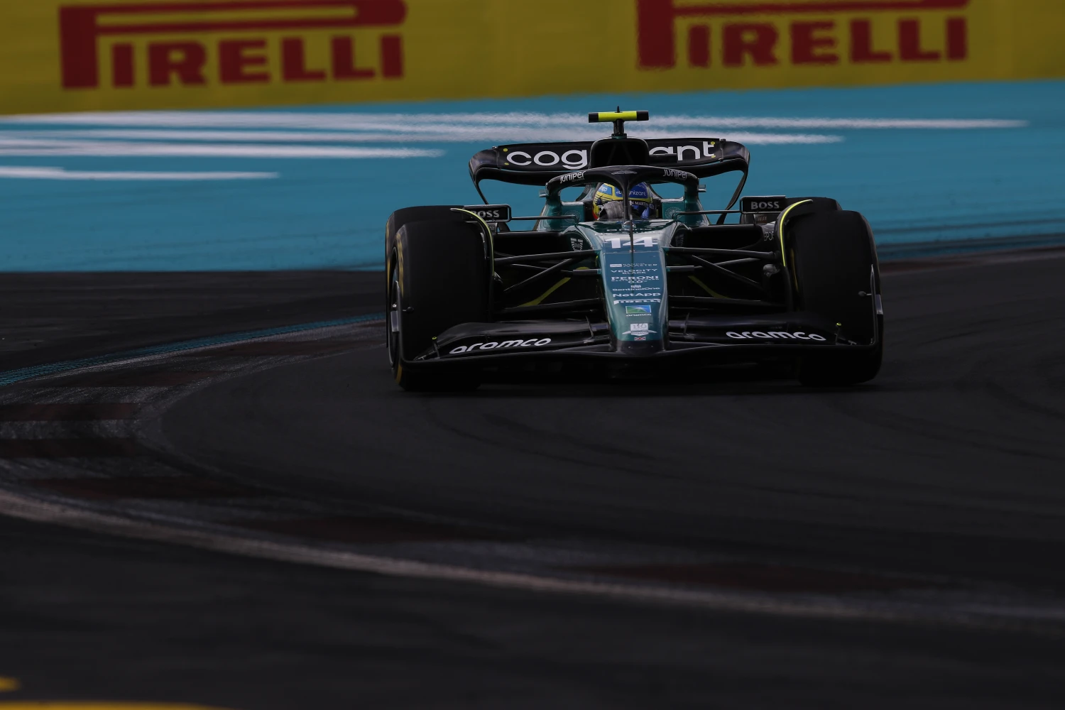 Alonso révèle comment il a regardé le dépassement de Stroll à Miami