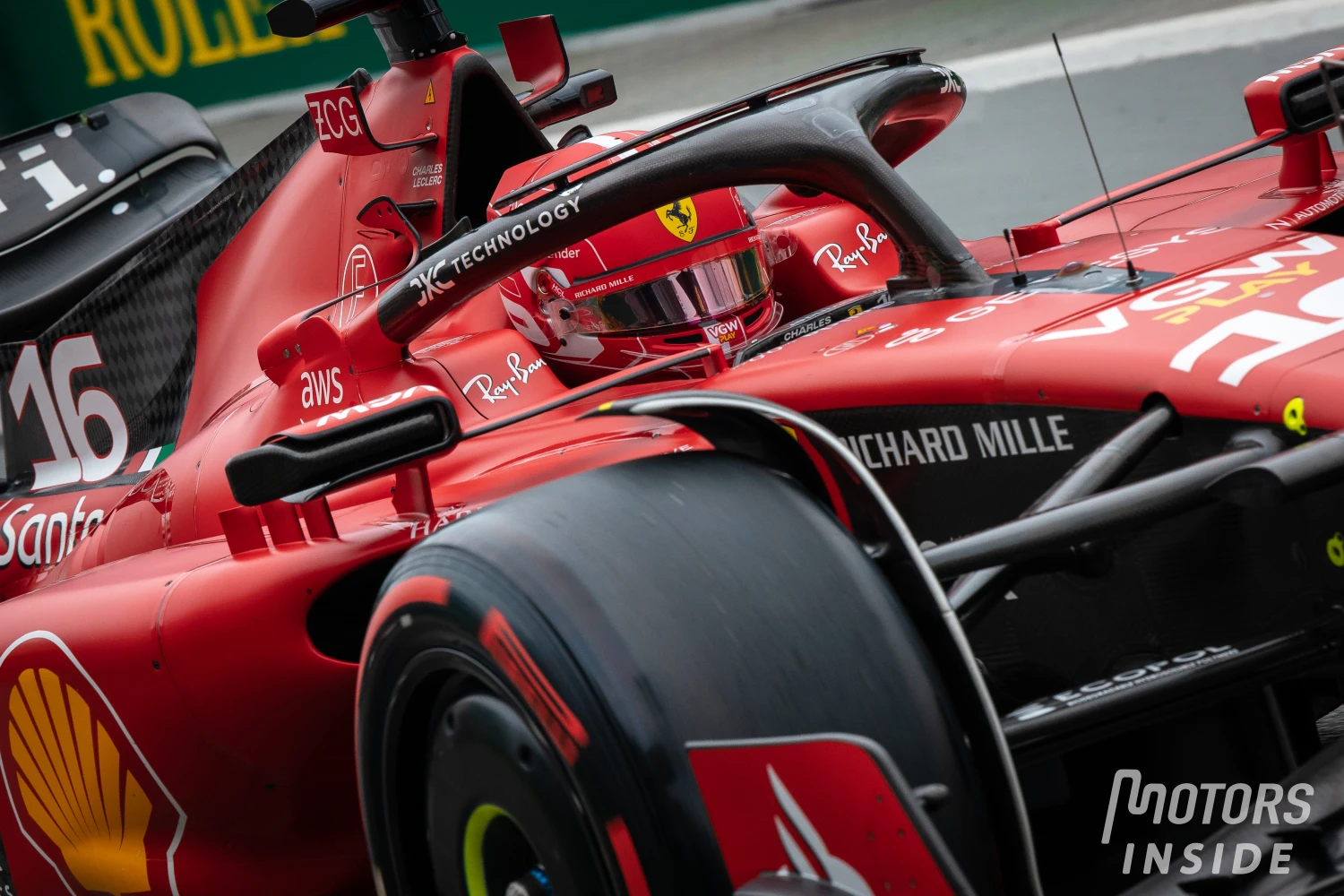 Charles Leclerc dans l&rsquo;incompréhension quant à ses pneus