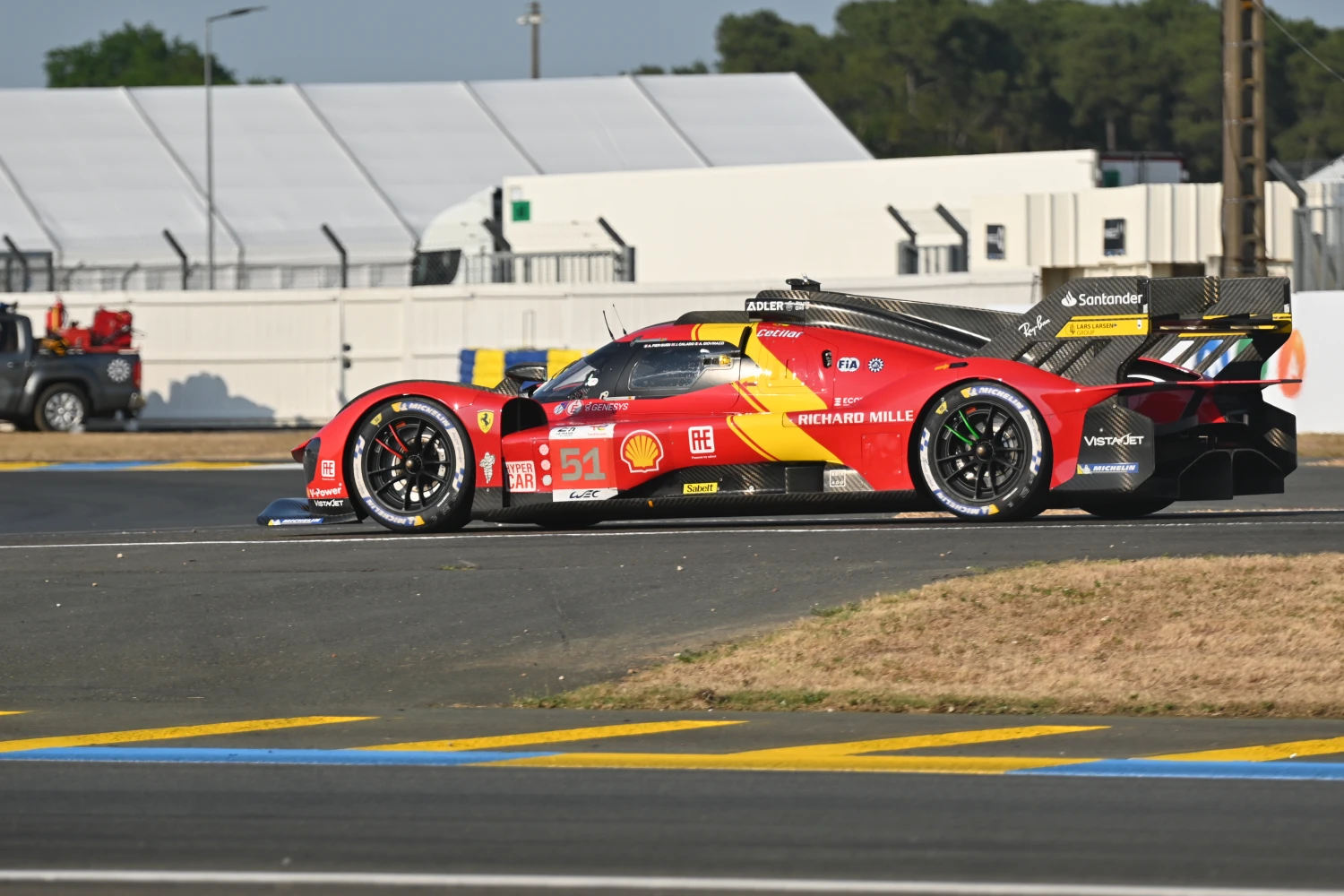 24 h du Mans – Warm-up : Ferrari aussi à l&rsquo;aise sous la pluie