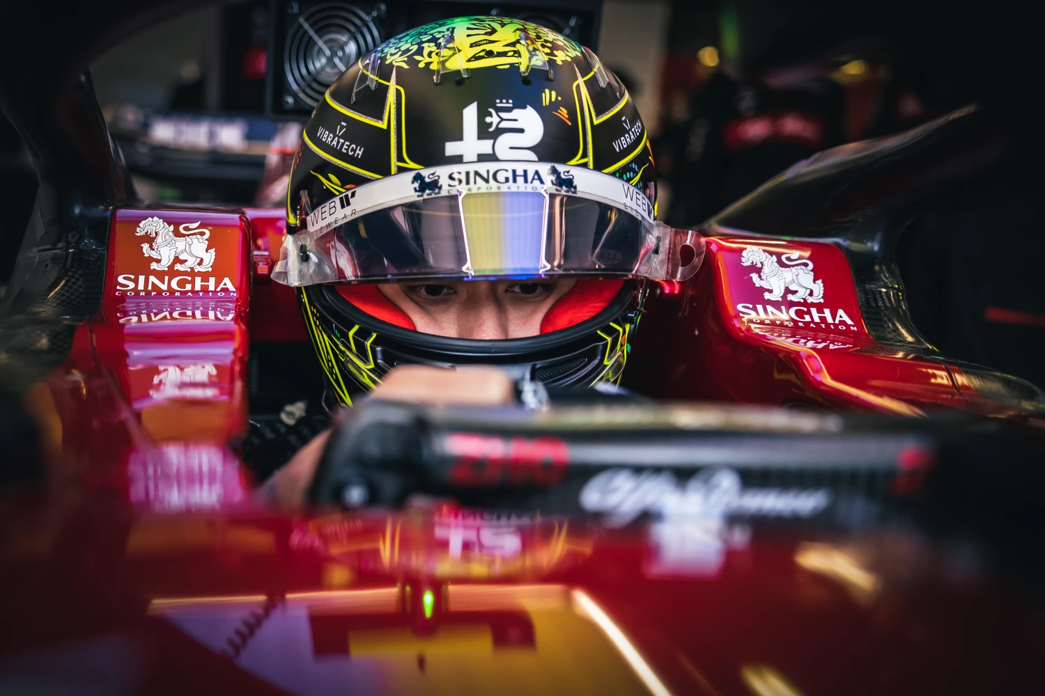 500€ d&rsquo;amende pour Guanyu Zhou