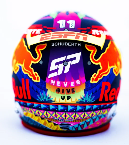 Les casques spéciaux des pilotes à Mexico