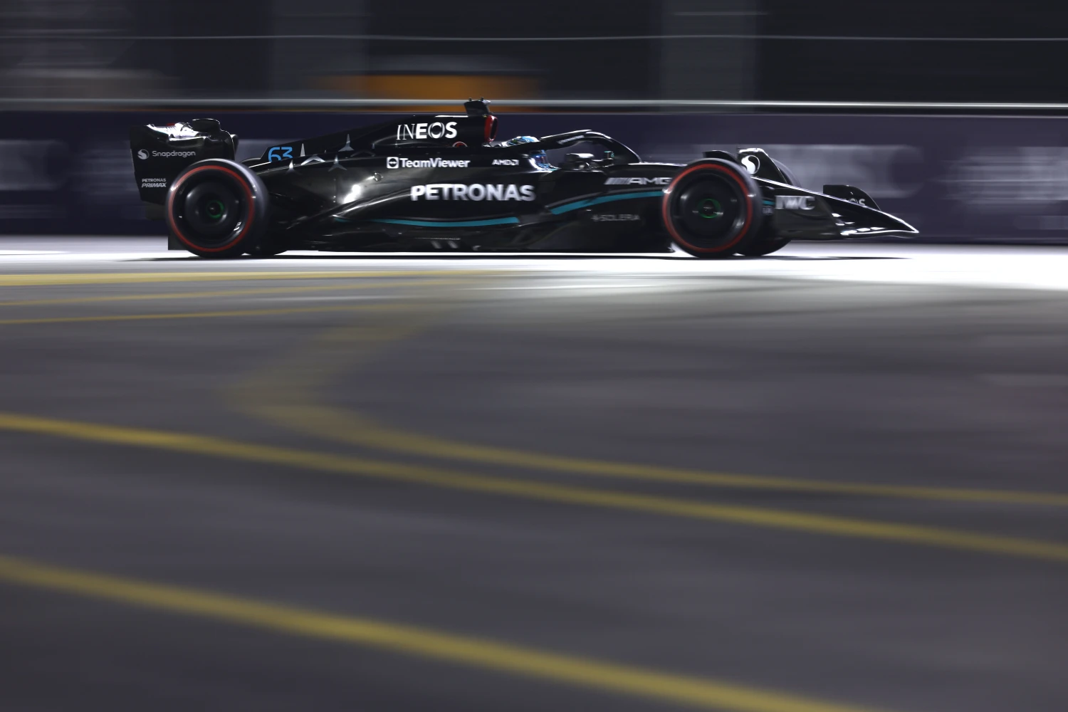 Grand Prix de Las Vegas : Essais Libres 3 : Georges Russell devant Oscar Piastri, Alex Albon stoppe la séance