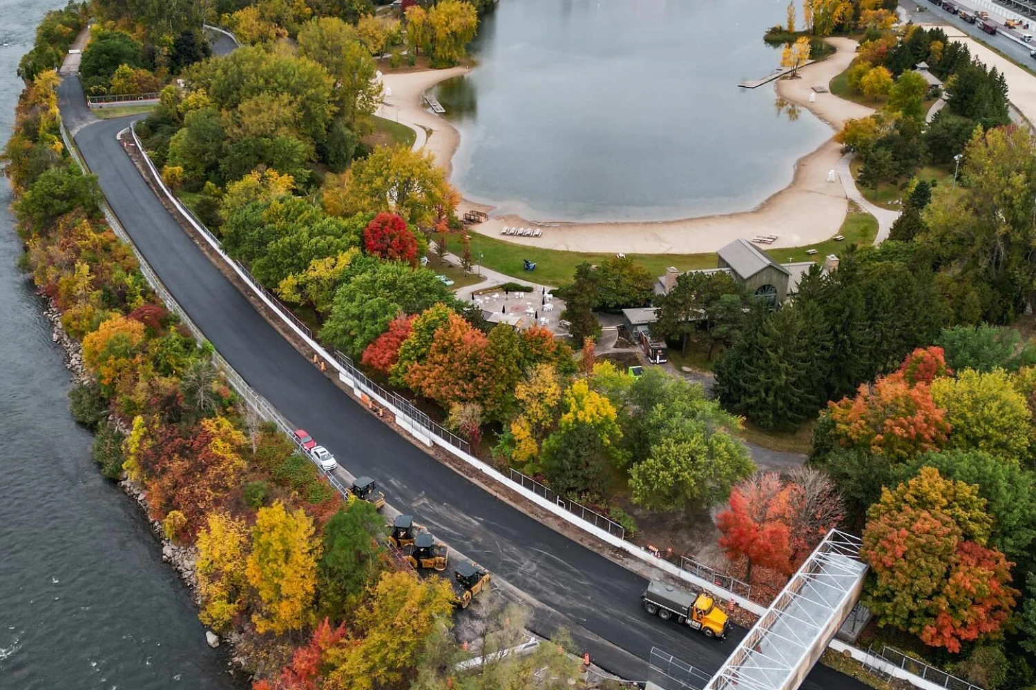 Le circuit Gilles Villeneuve en travaux jusqu&rsquo;au printemps 2024