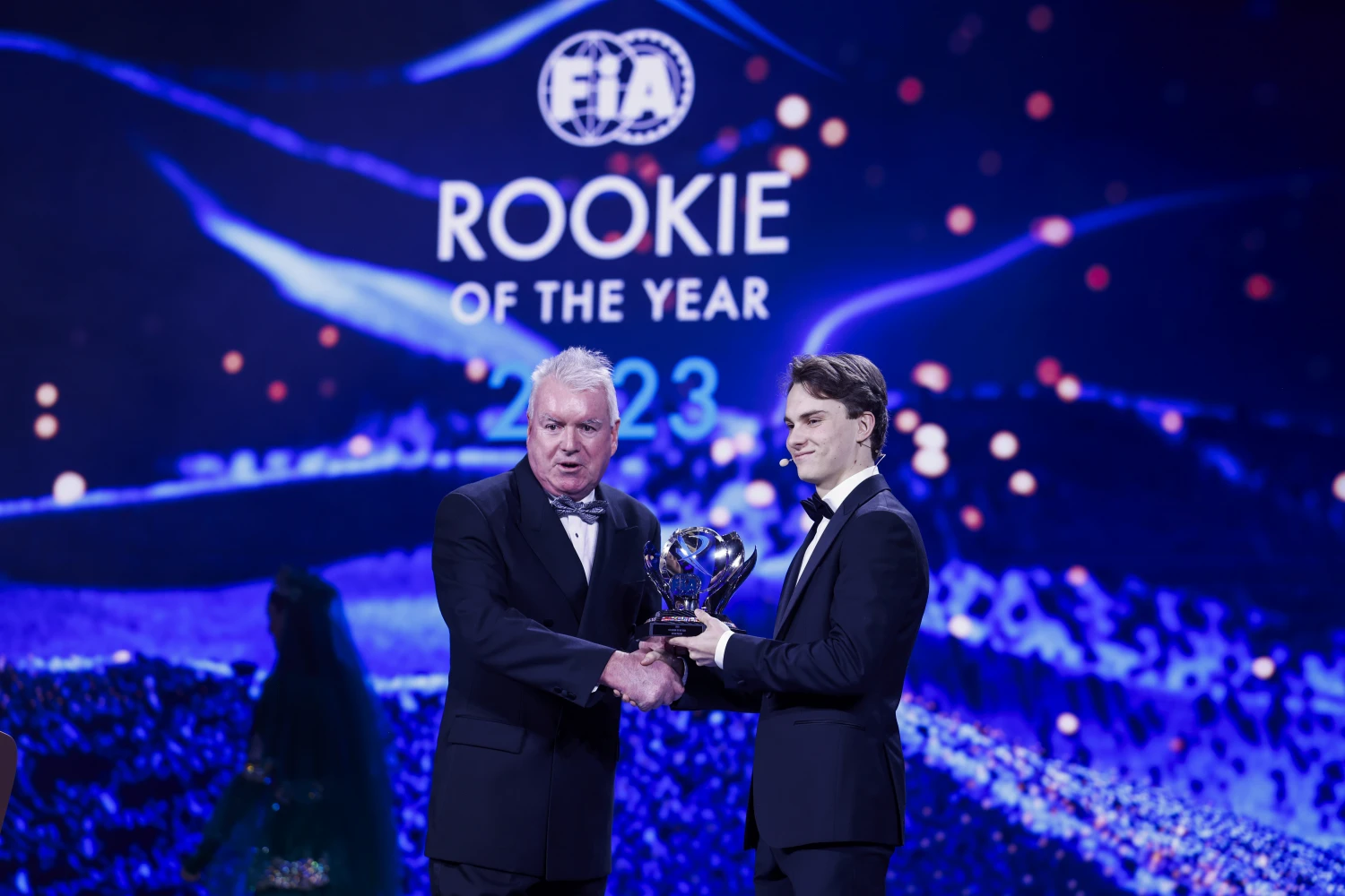 Oscar Piastri élu rookie de la saison 2023 lors du gala FIA