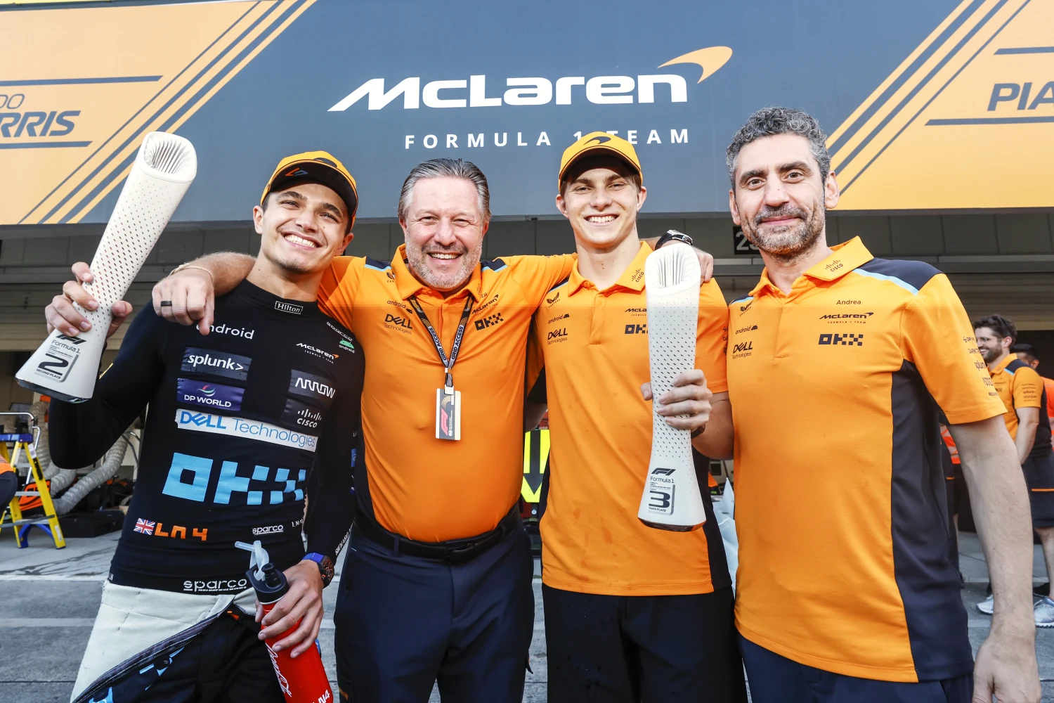 Les dirigeants de McLaren ambitieux pour la saison 2024
