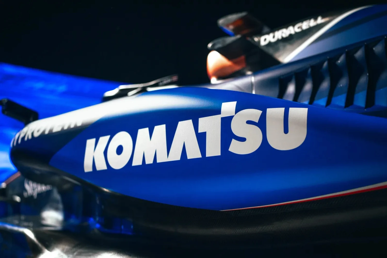 Williams annonce le retour d&rsquo;un partenaire historique avec Komatsu