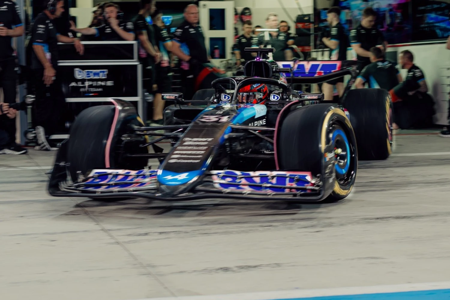 Alpine, Mercedes et Williams étaient en piste aujourd&rsquo;hui à Bahreïn