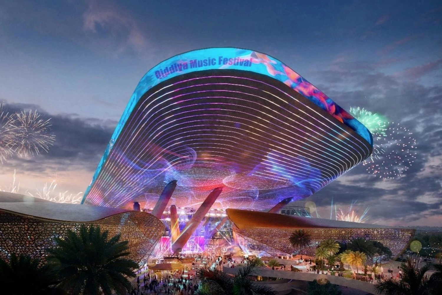 En Arabie Saoudite, Qiddiya dévoile les rendus vidéos du futur circuit de F1, digne d&rsquo;un jeu vidéo