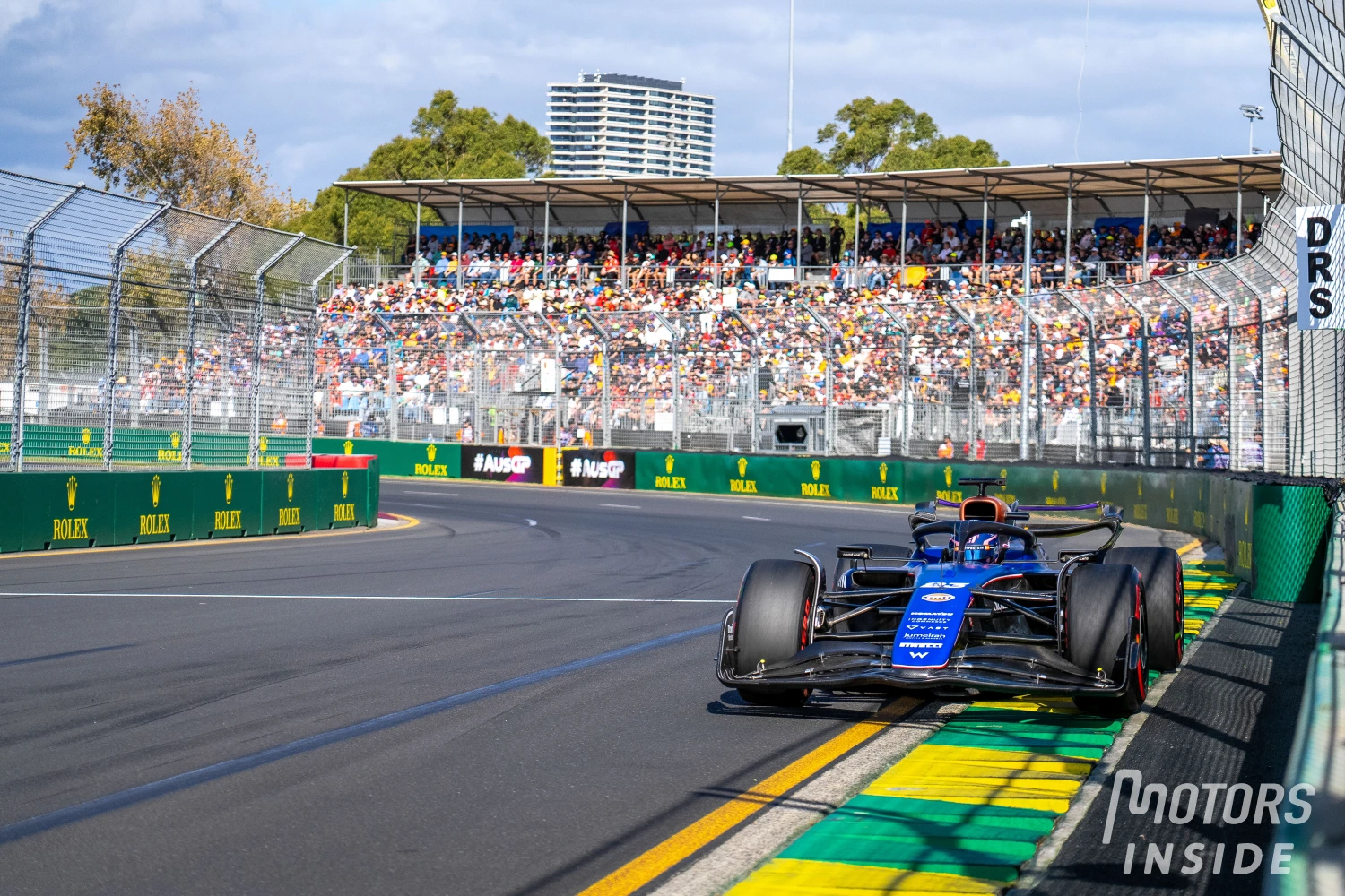 Le circuit d&rsquo;Albert Park modifié après les accidents de 2024