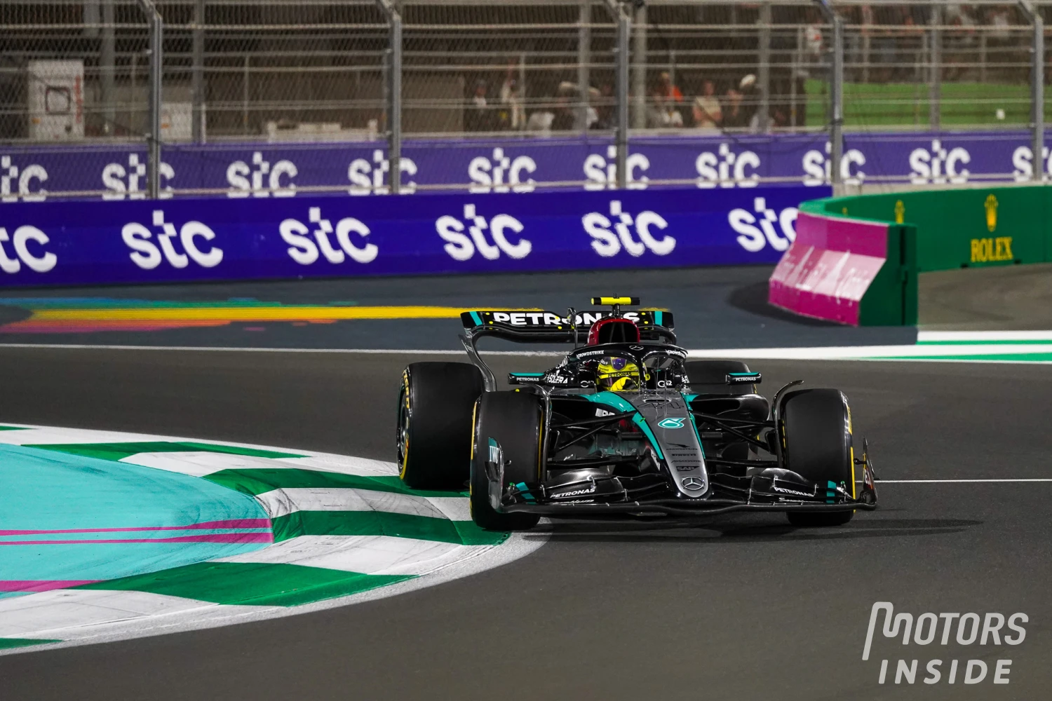 Mercedes n&rsquo;a pas extrait tout le potentiel de sa F1 lors du Grand Prix à Djeddah