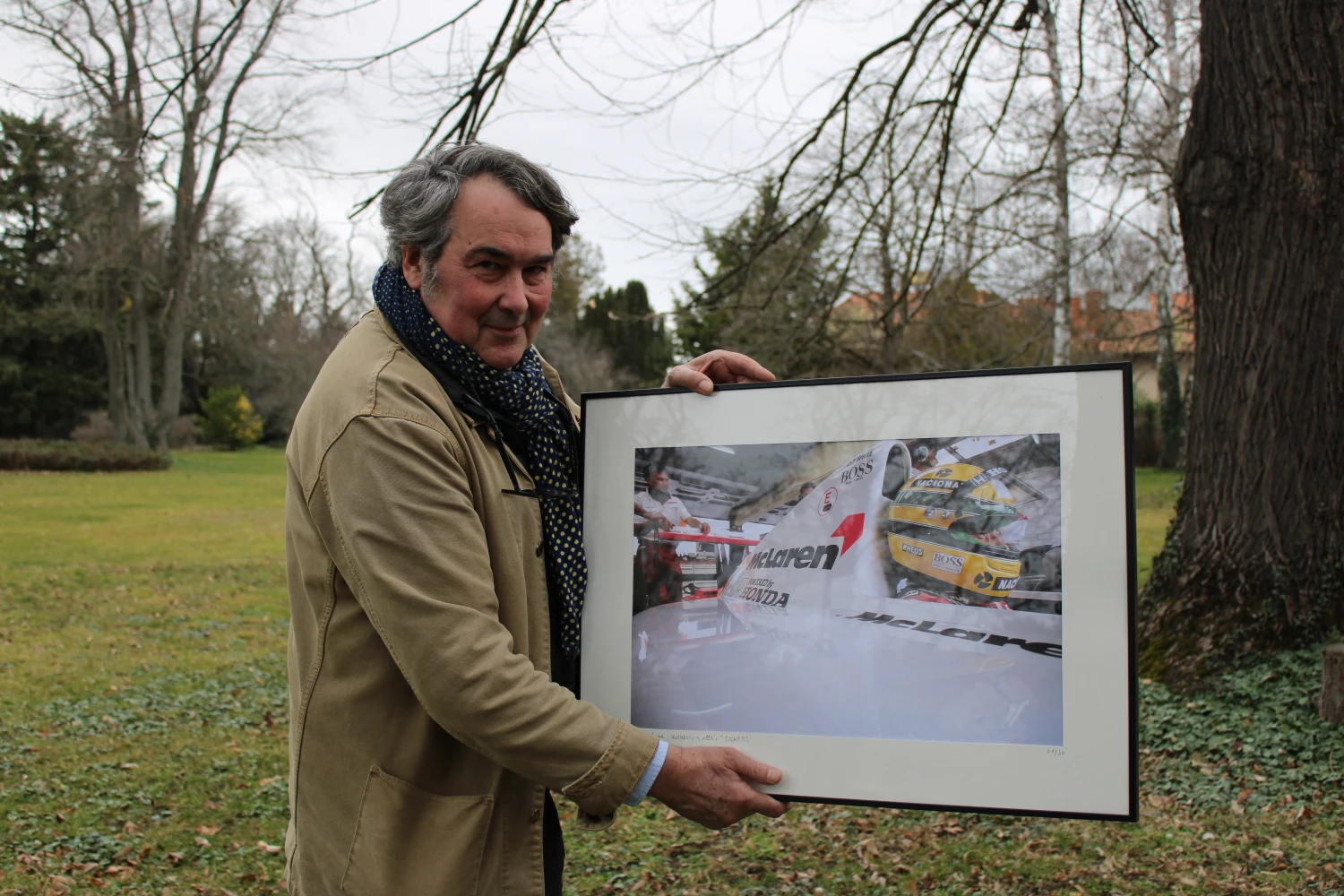 Une photographie inédite d&rsquo;Ayrton Senna à vendre aux enchères