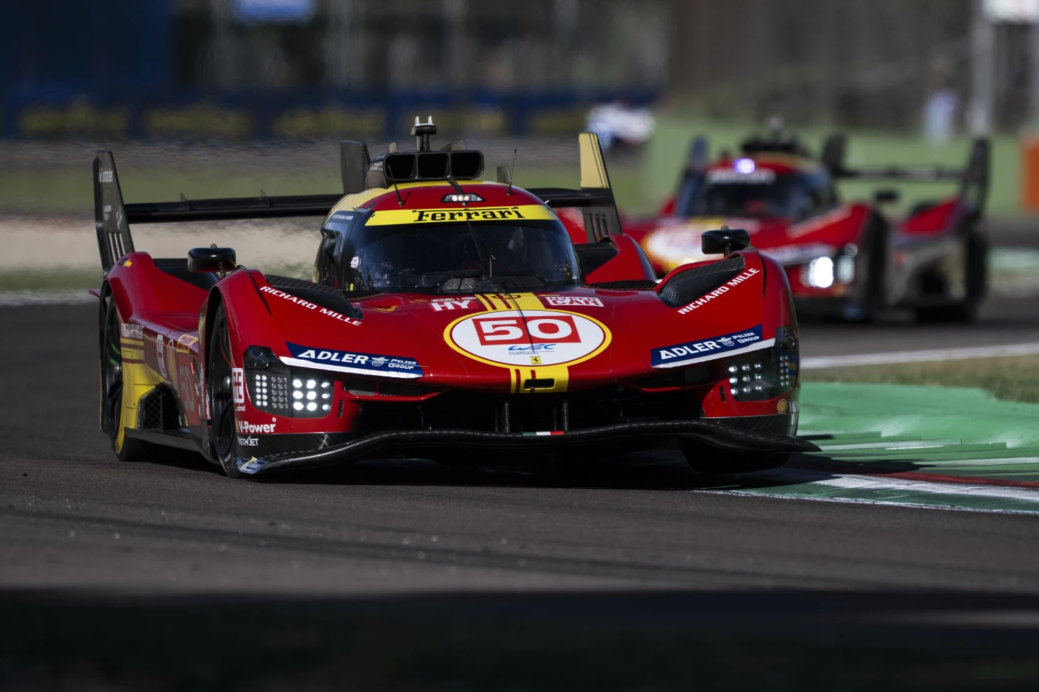 6 Heures d&rsquo;Imola – Qualifications : Antonio Fuoco mène un triplé Ferrari
