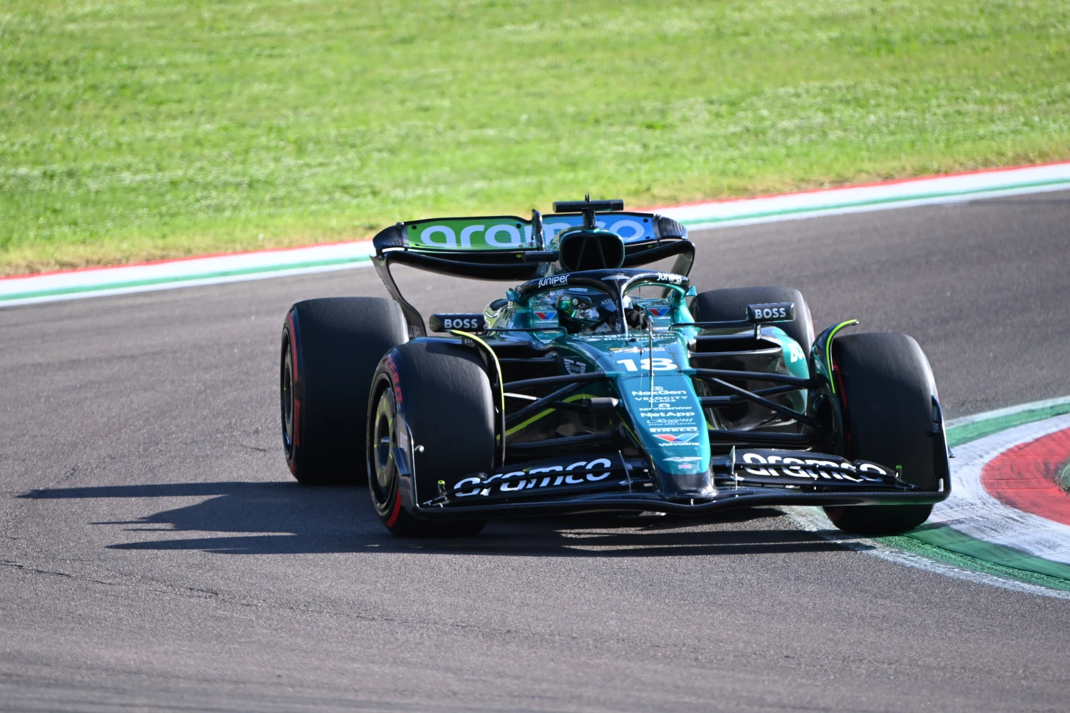 L&rsquo;Aston Martin « difficile à conduire » à Imola