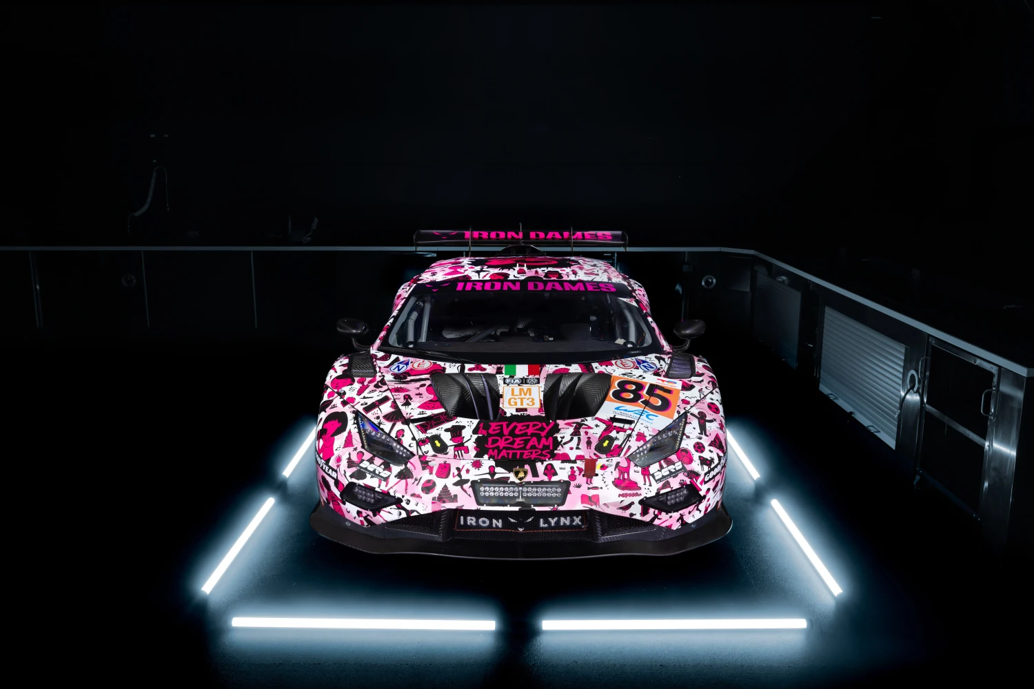 Les Iron Dames avec une livrée spéciale aux 24 Heures du Mans