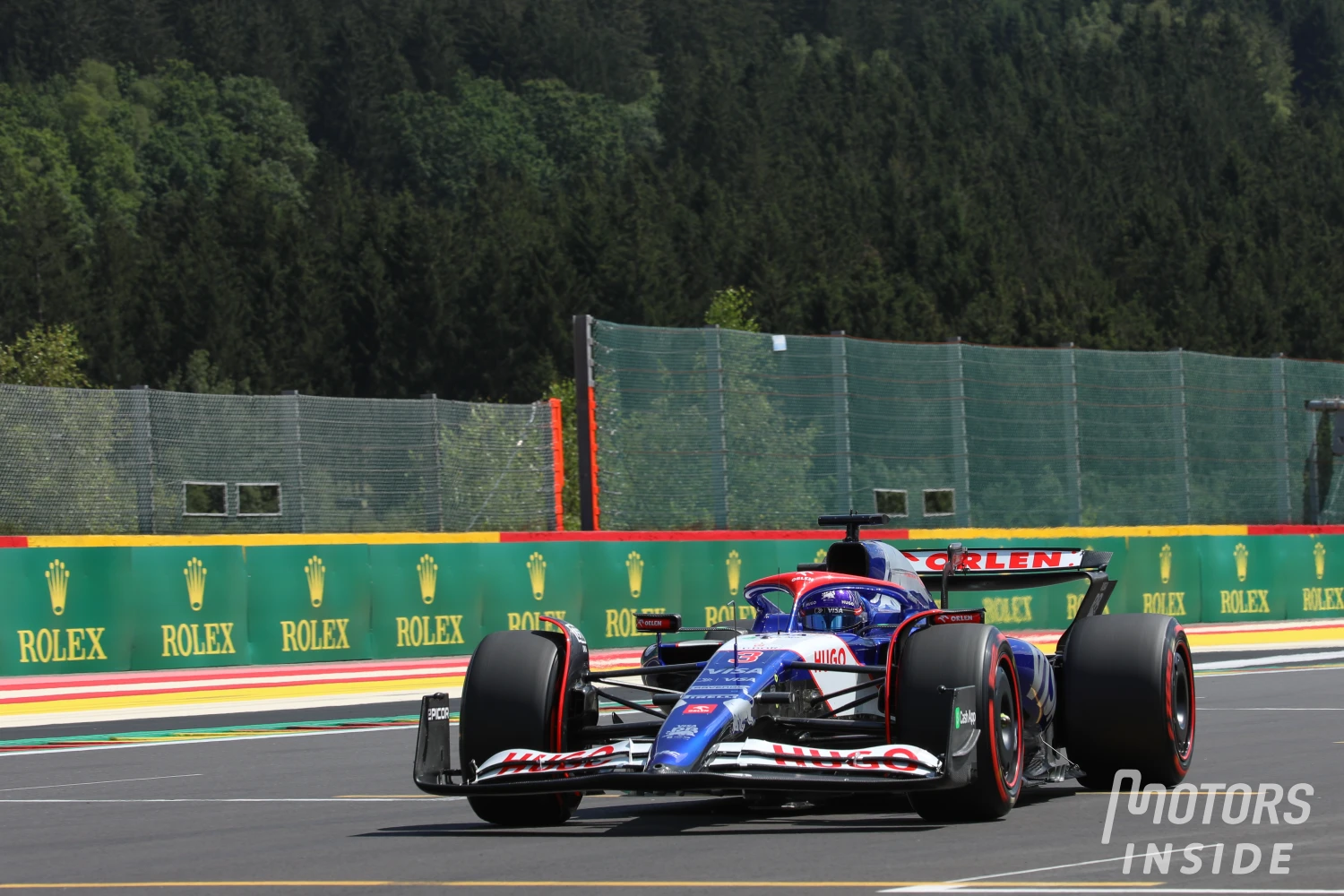 Ricciardo a fait le point avec Mekies et Horner après la course en Belgique