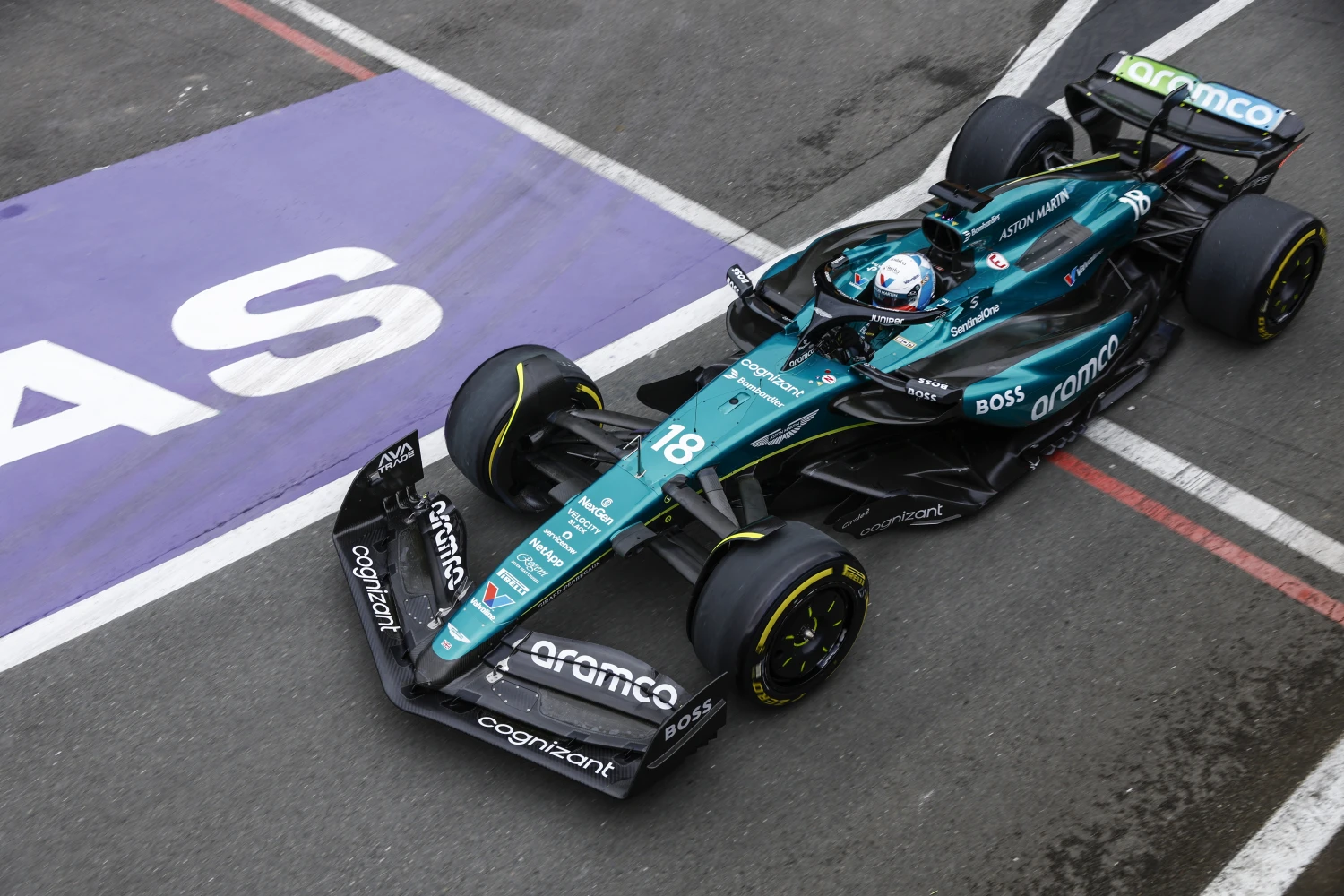 15 000 € d&rsquo;amende pour Lance Stroll après les EL1 à Silverstone