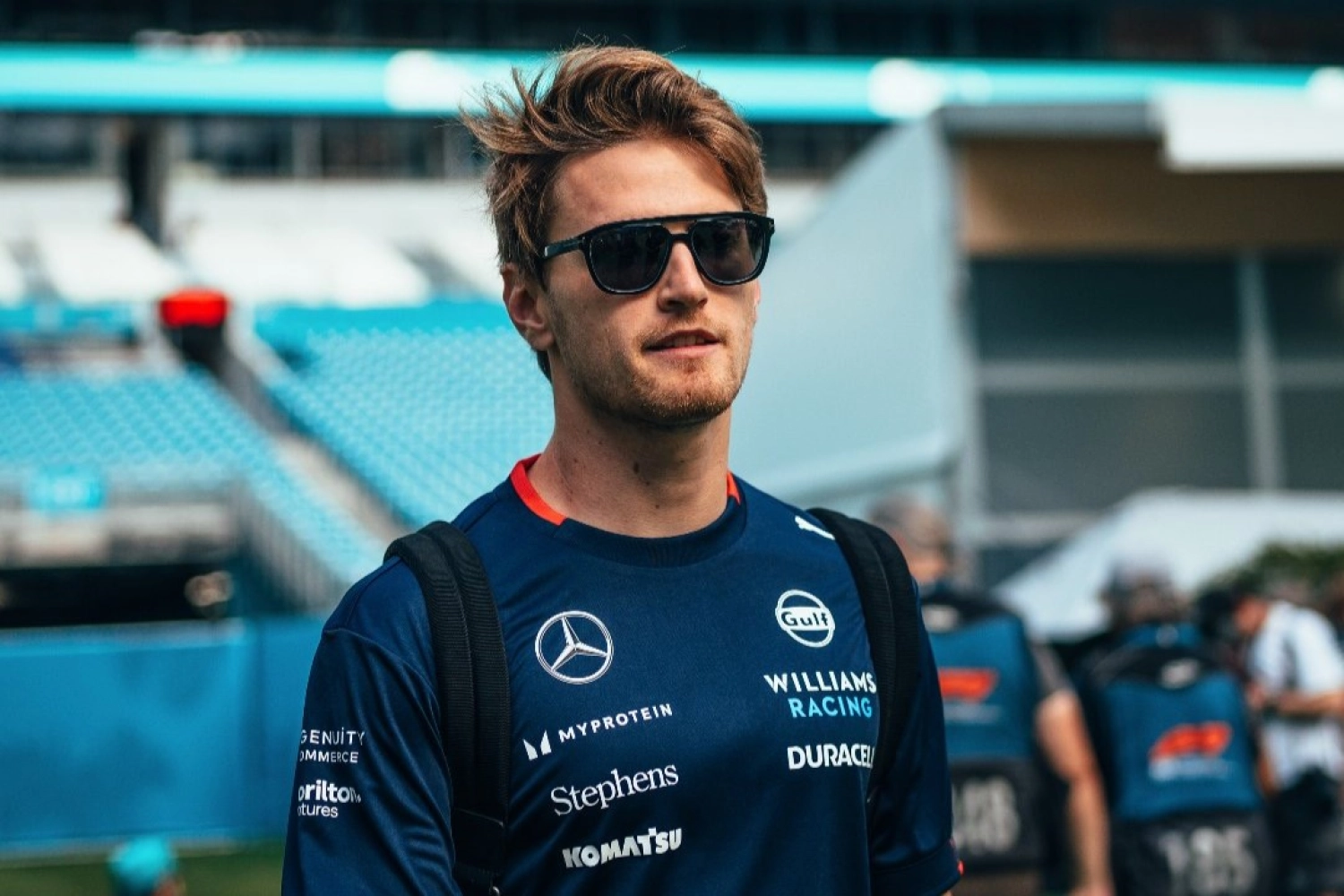 La première amende du week-end accordée à Logan Sargeant en EL1