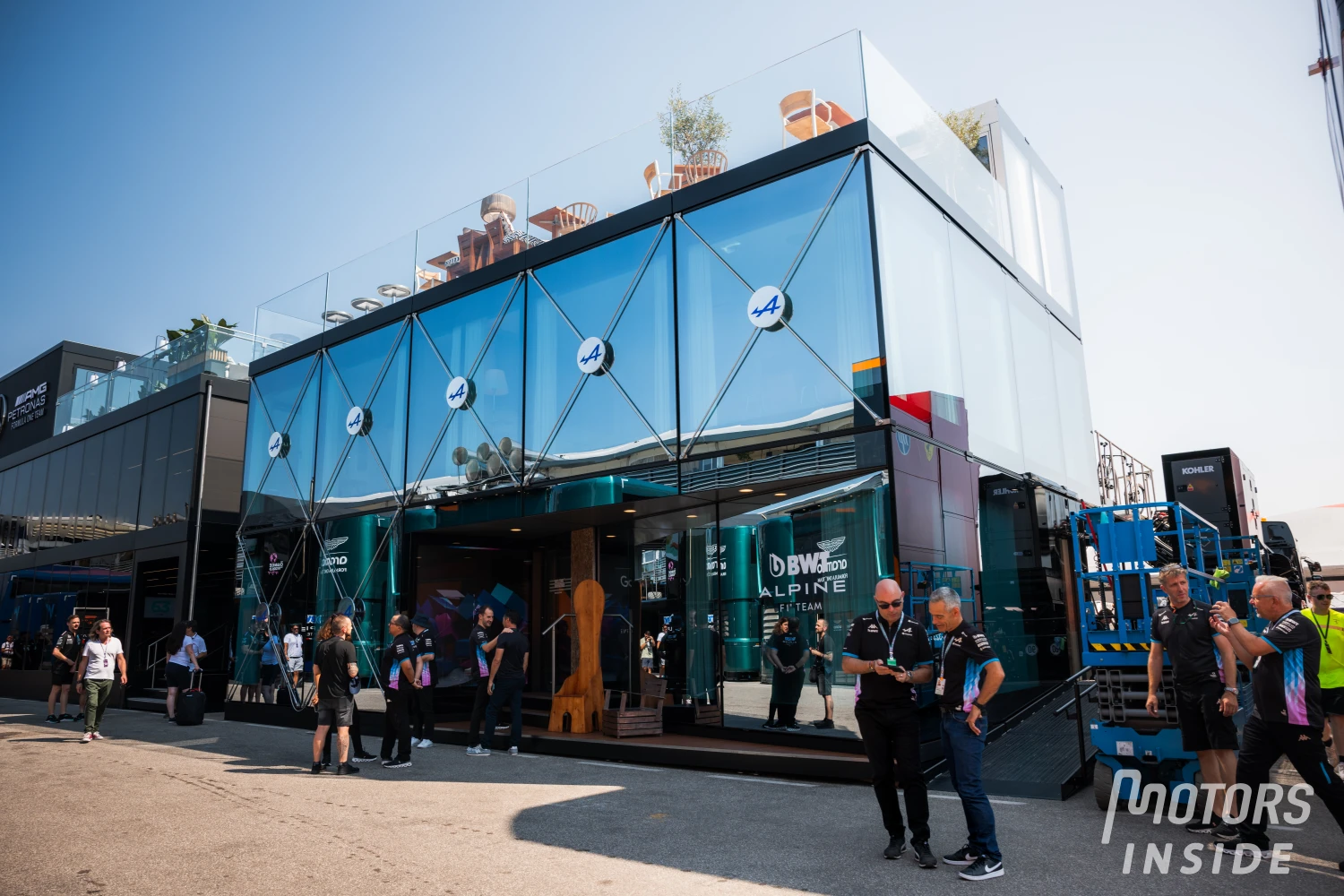 Le nouveau motorhome d&rsquo;Alpine dévoilé ce week-end à Monza