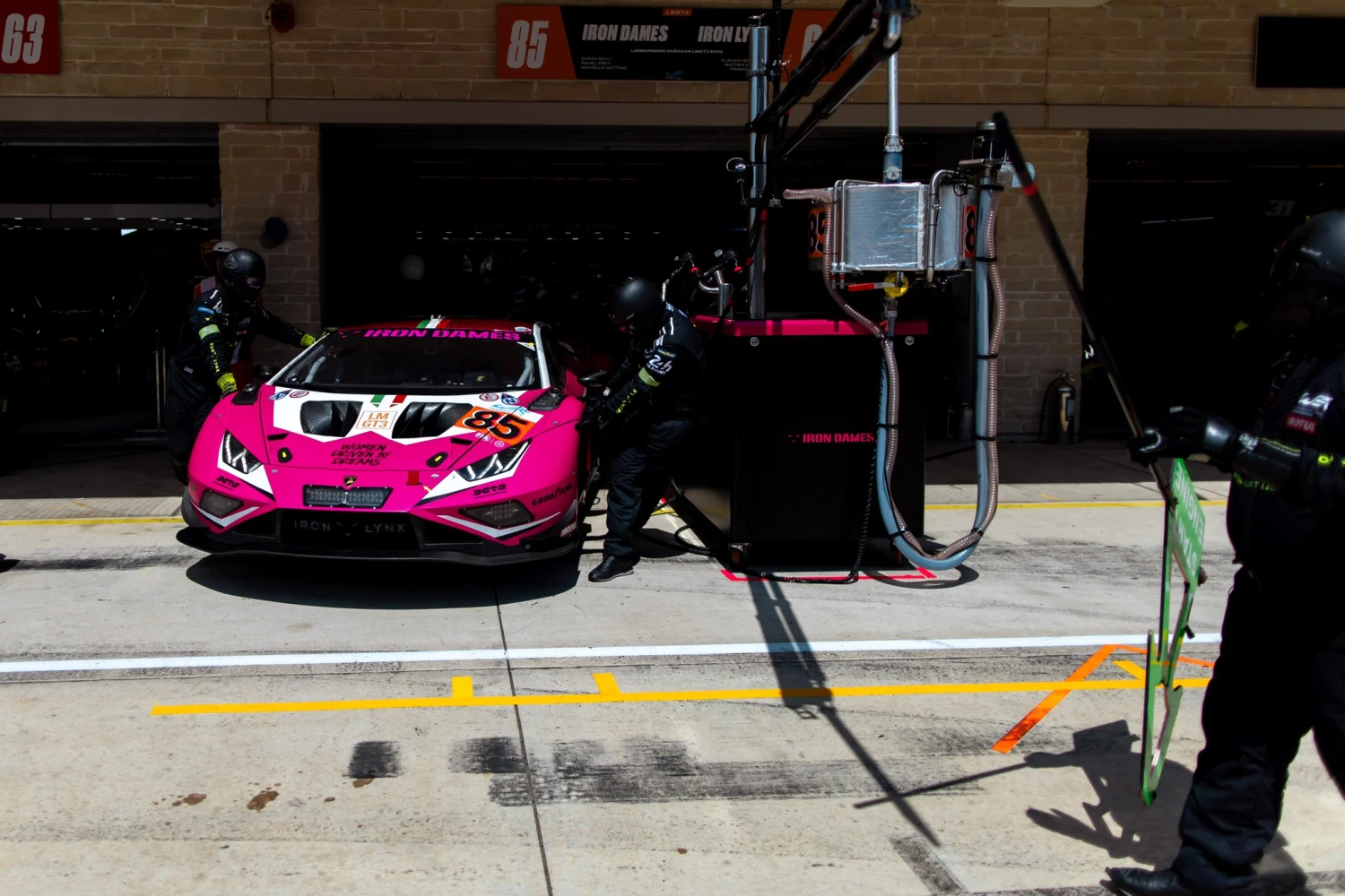 Les Iron Dames avaient le rythme pour figurer sur le podium à Austin