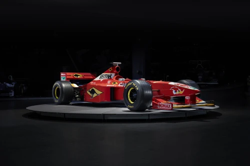 Les photos de la Williams F1 FW20 de 1998 de Jacques Villeneuve aux enchères