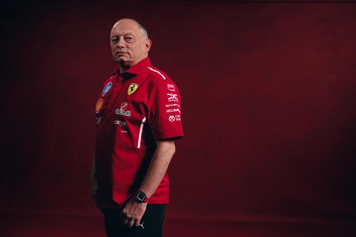 Les photos de présentation des couleurs de Ferrari