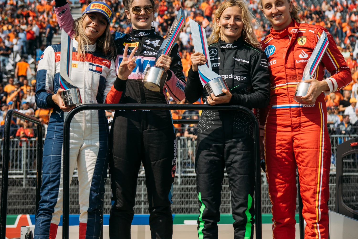 La F1 Academy débarque sur Netflix, sans filtre