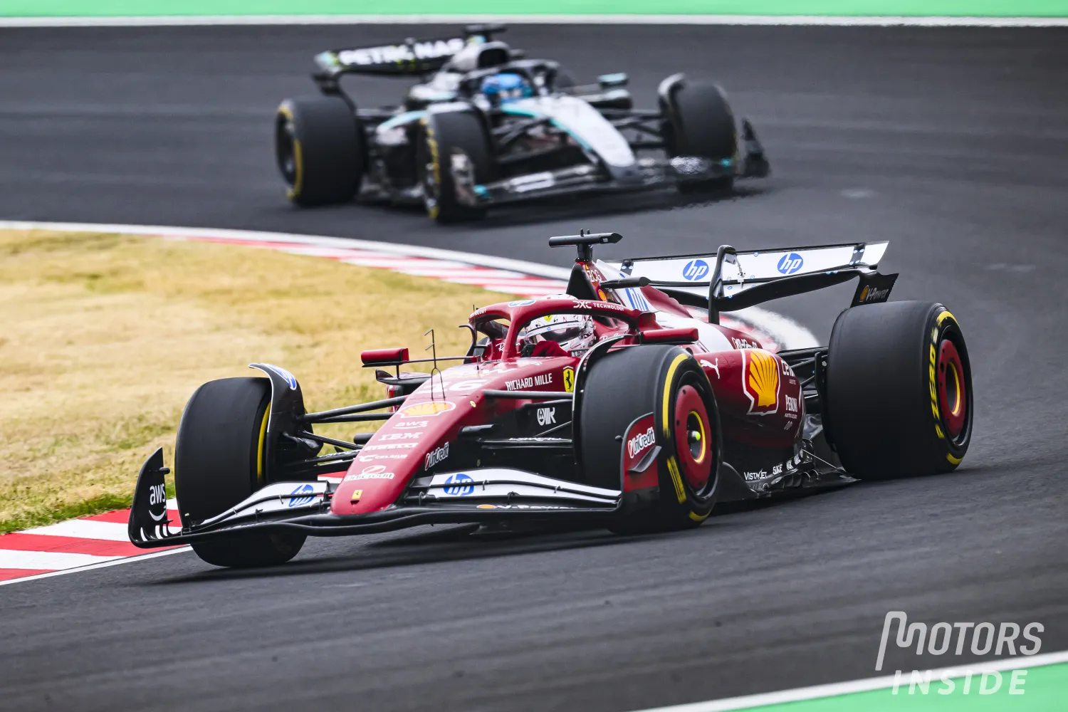 Hamilton signale un élément sous-performant sur sa Ferrari