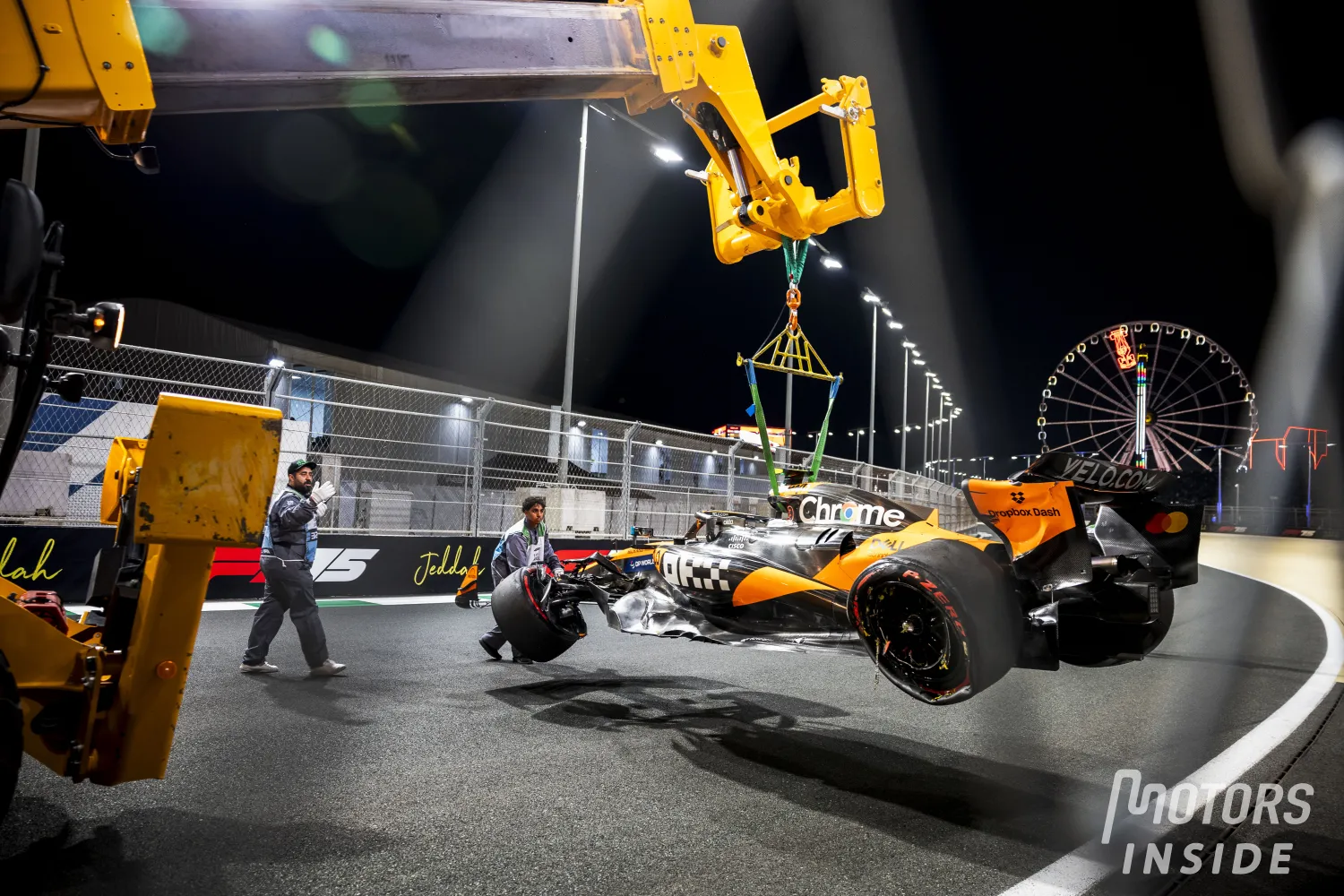 Lando Norris, l&rsquo;erreur de trop en Arabie saoudite