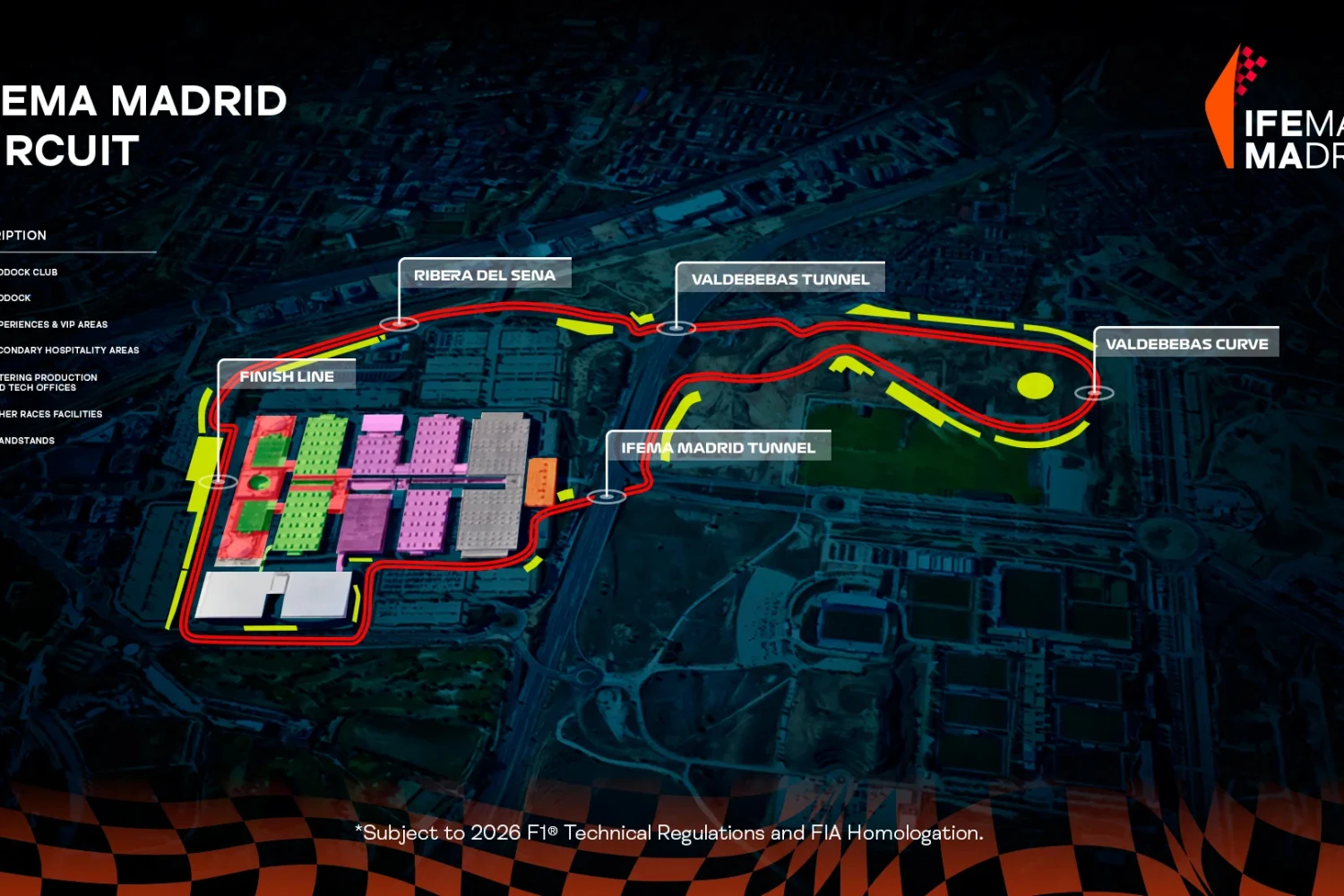 Madrid dévoile le tracé du Madring, futur théâtre du Grand Prix d&rsquo;Espagne