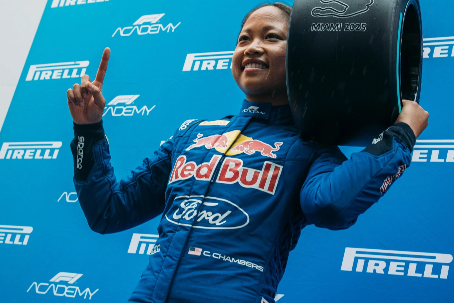 F1 Academy : Chloé Chambers en pole à Miami