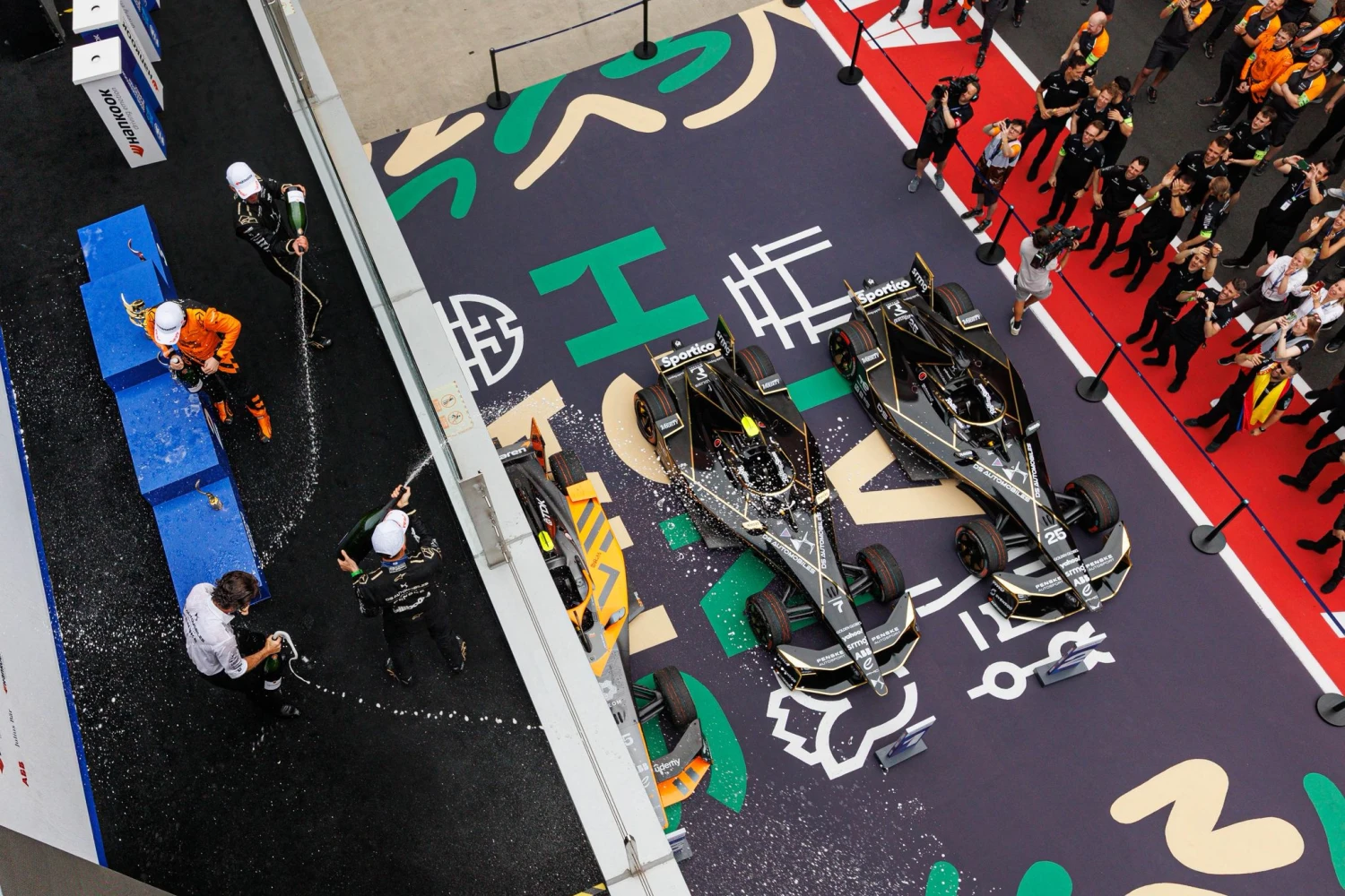 ePrix de Shanghai – Course 1 : Doublé pour l&rsquo;équipe DS Penske, Max Günther l’emporte devant Jean-Eric Vergne