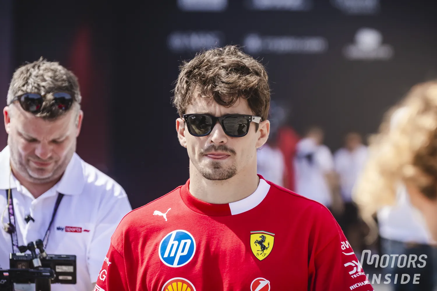 Charles Leclerc manque la journée journée médias à Imola