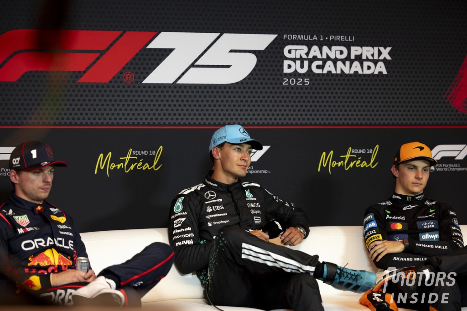 Conférence de presse GP du Canada : les déclarations du top 3 à l&rsquo;issue des qualifications