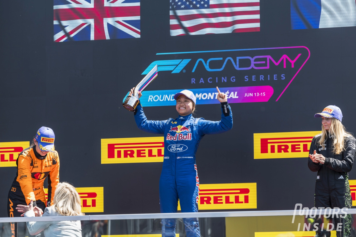 F1 Academy – Course 3 : Chambers s&rsquo;impose à Montréal, Pin troisième