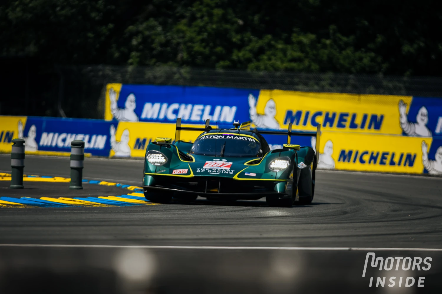 Malgré les silencieux, les performances de la Valkyrie ne sont pas modifiées