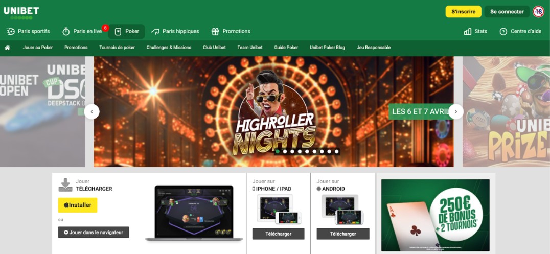 Casino en ligne Unibet