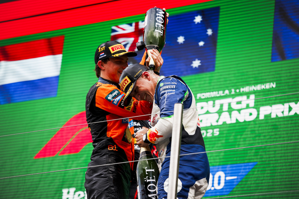 Hadjar sur son premier podium : « C&rsquo;était toujours l&rsquo;objectif depuis que j&rsquo;étais enfant »