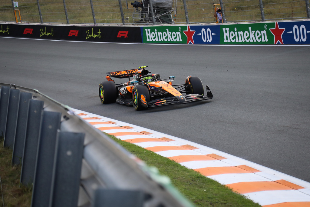 Grand Prix des Pays-Bas — Essais Libres 2 : Norris devance Alonso dans une séance chaotique