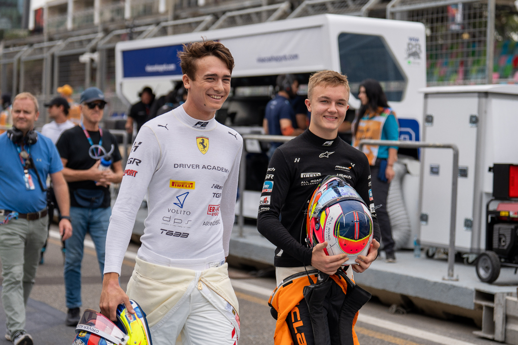 F2 – Grand Prix d&rsquo;Azerbaïdjan – Sprint : Dino Beganovic remporte sa première victoire à Bakou