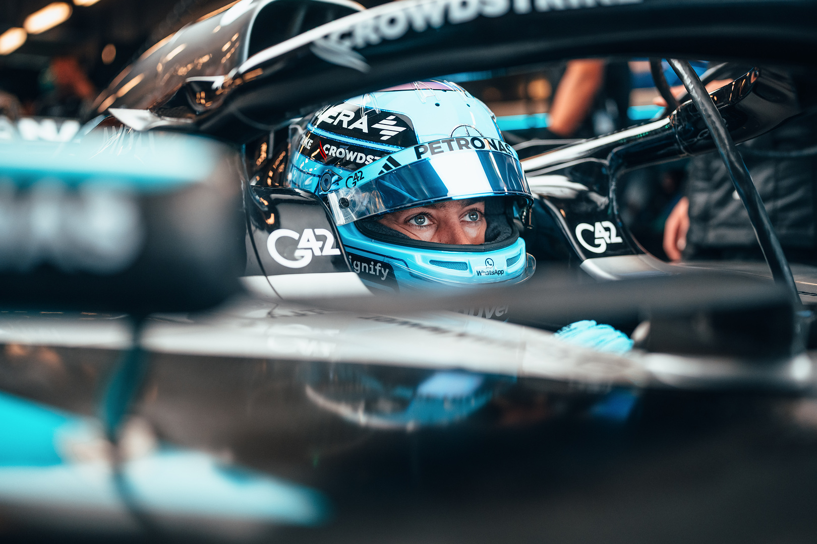 Grand Prix d’Abu Dhabi – Essais Libres 3 : Russell prend le meilleur temps devant Norris et Verstappen, Hamilton finit dans le mur